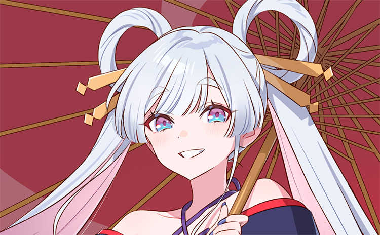 キャラクターイメージ：月見ヤチヨ