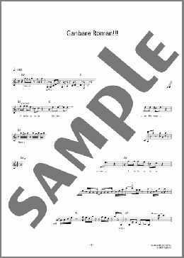 Ganbare Roman!!!(Orquesta de La Luz) 楽譜 メロディ ダウンロード