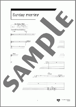Sunday morning(阿部 真央) 楽譜 ギター（弾き語り） ダウンロード 定額サブスク