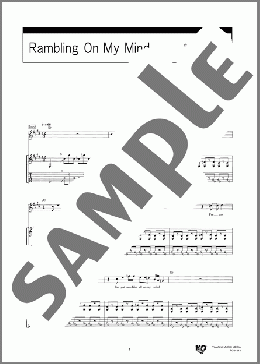 Rambling On My Mind(Robert Johnson) 楽譜 ギター（弾き語り） 初級 ダウンロード 定額サブスク