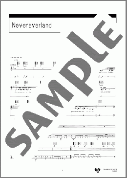 Nevereverland(nano) 楽譜 ギター（弾き語り） 中～上級 ダウンロード 定額サブスク