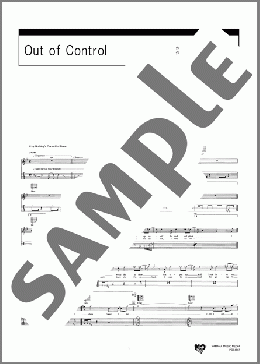 Out of Control(Nothing's Carved In Stone) 楽譜 ギター（弾き語り） 上級 ダウンロード 定額サブスク