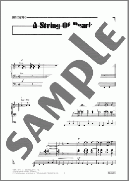 A String Of Pearls(真珠の首飾り)(Jerry Gray) 楽譜 エレクトーン（ソロ） 6級 ダウンロード