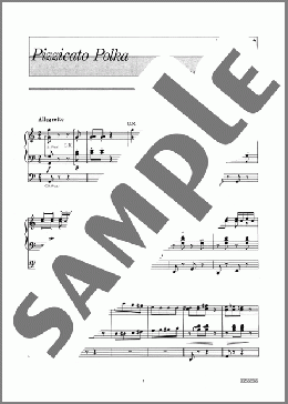 Pizzicato Polka(ピチカート ポルカ)(Johann Strauss Jun (AT 2)/Josef Strauss (AT)) 楽譜 エレクトーン（ソロ） 6級 ダウンロード
