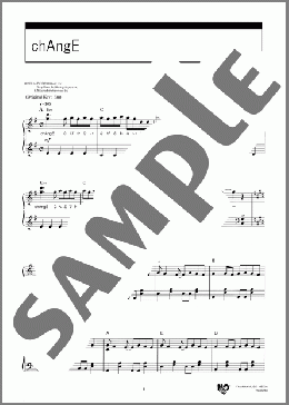 chAngE(miwa) 楽譜 ピアノ（ソロ） 中級 ダウンロード 定額サブスク
