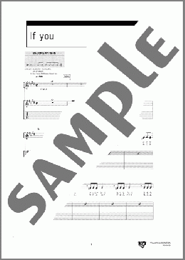 If you(YUI) 楽譜 ギター（弾き語り） ダウンロード 定額サブスク