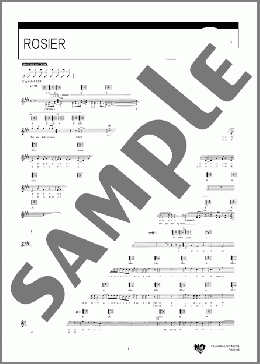 ROSIER(LUNA SEA) 楽譜 ギター（弾き語り） 中級 ダウンロード 定額サブスク