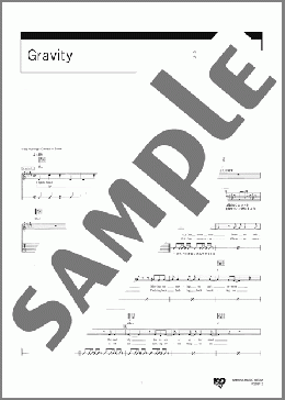 Gravity(Nothing's Carved In Stone) 楽譜 ギター（弾き語り） 中級 ダウンロード 定額サブスク