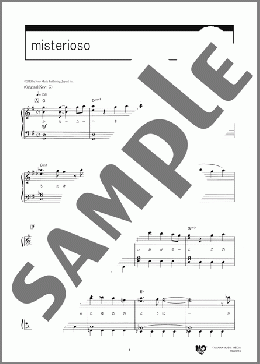 misterioso(Kalafina) 楽譜 ピアノ（ソロ） 中級 ダウンロード 定額サブスク