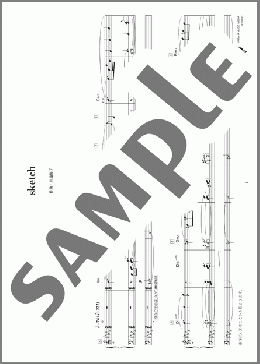 sketch(田邊 優子) 楽譜 エレクトーン（ソロ） 上級 ダウンロード