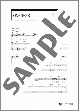 ONENESS(miwa) 楽譜 ギター（弾き語り） 初～中級 ダウンロード 定額サブスク