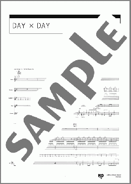DAY × DAY(BLUE ENCOUNT) 楽譜 バンドスコア 中級 ダウンロード 定額サブスク
