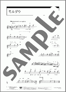 モルダウ[パート譜](B.Smetana) 楽譜 バイオリン 中級 ダウンロード 定額サブスク
