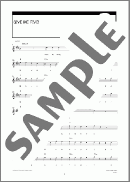 GIVE ME FIVE!(AKB48) MIDIセット メロディ ダウンロード