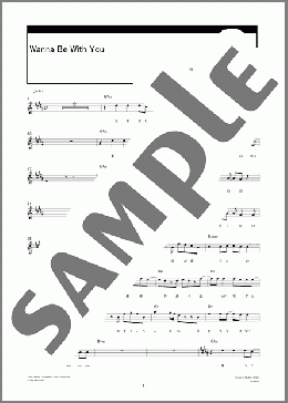 Wanna Be With You(Lead) 楽譜 メロディ ダウンロード 定額サブスク