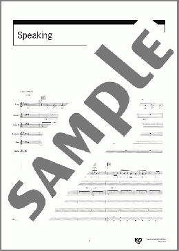 Speaking(Mrs.GREEN APPLE) 楽譜 バンドスコア 中級 ダウンロード 定額サブスク
