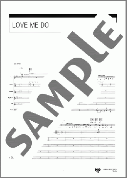 LOVE ME DO(SCANDAL) 楽譜 バンドスコア 中級 ダウンロード 定額サブスク