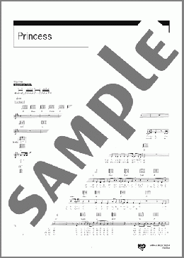 Princess(miwa) 楽譜 ギター（弾き語り） 中～上級 ダウンロード 定額サブスク