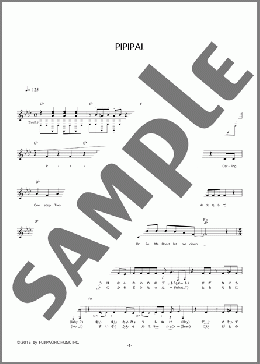 PIPIPAL(ROZE) 楽譜 メロディ ダウンロード