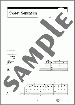 Sweet Sensation(持田裕輔) 楽譜 ピアノ（ソロ） 初級 ダウンロード 定額サブスク