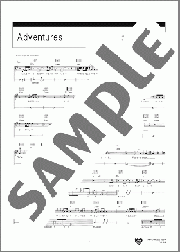 Adventures(Nothing's Carved In Stone) 楽譜 ギター（弾き語り） 中級 ダウンロード 定額サブスク