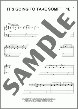 It's Going To Take Some Time(Carpenters/Carole King) 楽譜 ピアノ（ソロ） ダウンロード
