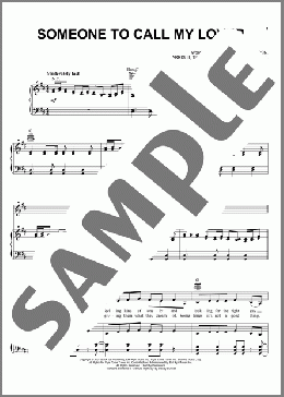 Someone To Call My Lover(Janet Jackson) 楽譜 ピアノ & ボーカル & ギター ダウンロード
