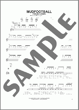 Mudfootball (For Moe Lerner)(Jack Johnson) 楽譜 ギター（ソロ） ダウンロード