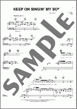 Keep On Singin' My Song(Christina Aguilera) 楽譜 ピアノ & ボーカル & ギター ダウンロード