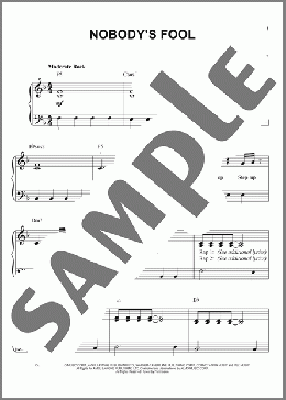 Nobody's Fool(Avril Lavigne) 楽譜 ピアノ（ソロ） ダウンロード