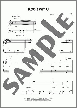 Rock Wit U(Alicia Keys) 楽譜 ピアノ（ソロ） ダウンロード