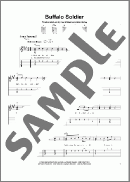 Buffalo Soldier(Bob Marley) 楽譜 ギター（ソロ） ダウンロード