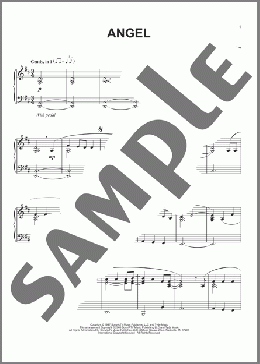 Angel(Sarah McLachlan) 楽譜 ピアノ（ソロ） ダウンロード