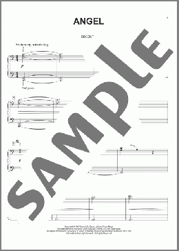 Angel(Sarah McLachlan) 楽譜 ピアノ（連弾） ダウンロード