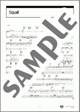 Squall(04 Limited Sazabys) 楽譜 ギター（弾き語り） 中級 ダウンロード 定額サブスク
