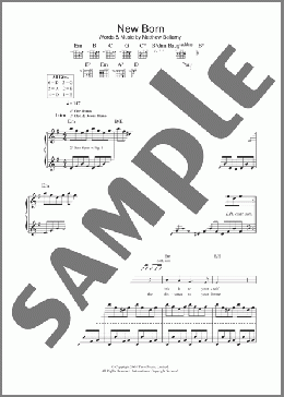 New Born(Muse) 楽譜 ギター（ソロ） ダウンロード