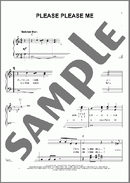 Please Please Me(The Beatles) 楽譜 ピアノ（ソロ） ダウンロード