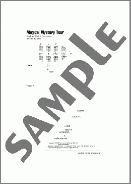 Magical Mystery Tour(The Beatles) 楽譜 ギター（コード） ダウンロード