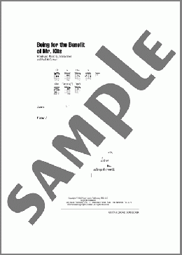 Being For The Benefit Of Mr. Kite(The Beatles) 楽譜 ギター（コード） ダウンロード