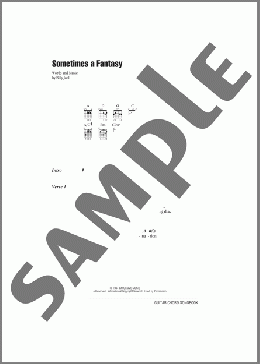 Sometimes A Fantasy(Billy Joel) 楽譜 ギター（コード） ダウンロード