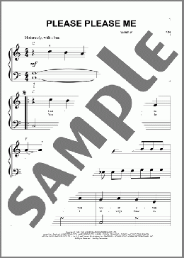 Please Please Me(The Beatles) 楽譜 ピアノ（ソロ） ダウンロード