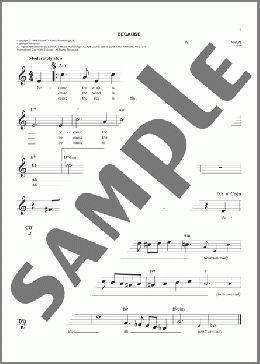 Because(The Beatles) 楽譜 その他 ダウンロード