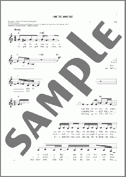 I Am The Walrus(The Beatles) 楽譜 その他 ダウンロード