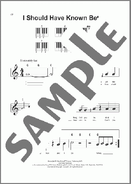 I Should Have Known Better(The Beatles) 楽譜 ピアノ（ソロ） ダウンロード