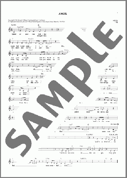 Angel(Sarah McLachlan) 楽譜 その他 ダウンロード
