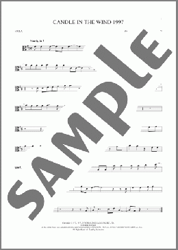 Candle In The Wind 1997(Elton John) 楽譜 その他 ダウンロード