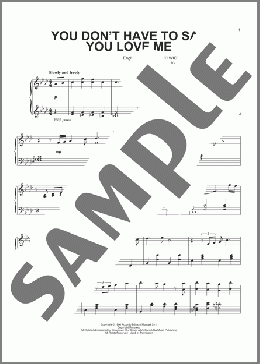 You Don't Have To Say You Love Me [Jazz version](Elvis Presley) 楽譜 ピアノ（ソロ） ダウンロード