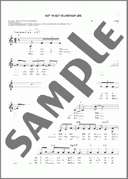 Got To Get You Into My Life(The Beatles) 楽譜 その他 ダウンロード