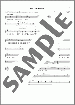 Can't Buy Me Love(The Beatles) 楽譜 その他 ダウンロード