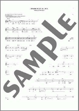 An American Trilogy(Elvis Presley) 楽譜 その他 ダウンロード